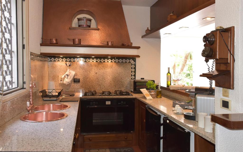 Cucina attrezzata del Loft Garden